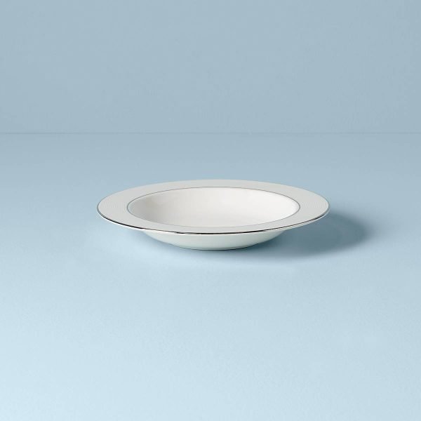 Opal Innocence Stripe Rimmed Bowl