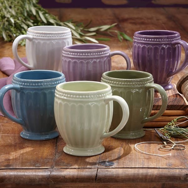 French Perle Groove Mug
