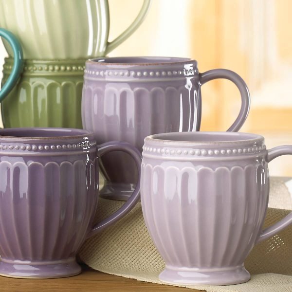 French Perle Groove Mug