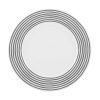 Charlotte Street East 11 Dinner Plate, Charcoal