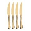 Archer Gold Mirror 4-Piece Steak Knife Set